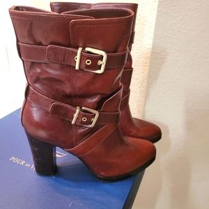 Pour La Victoire calf boots